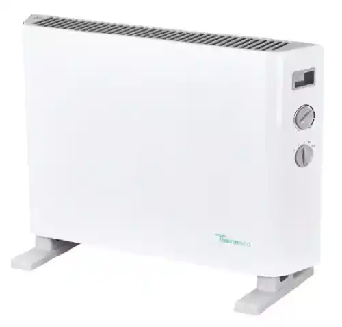 Promocja Elektryczny grzejnik konwektorowy z nawiewem 2000W stojący