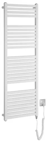 Grzejnik elektryczny 600x1330 mm 600W, biały TONDI-E Ograniczona ilość