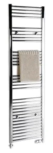 Bestseller Grzejnik łazienkowy prosty 450x800mm, 266W, chrom ALYA