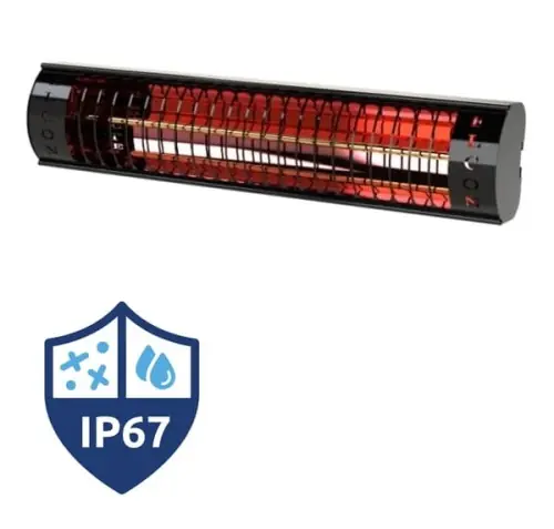 Wyprzedaż Promiennik ciepła podczerwieni, 2000W, wodoszczelny IP67