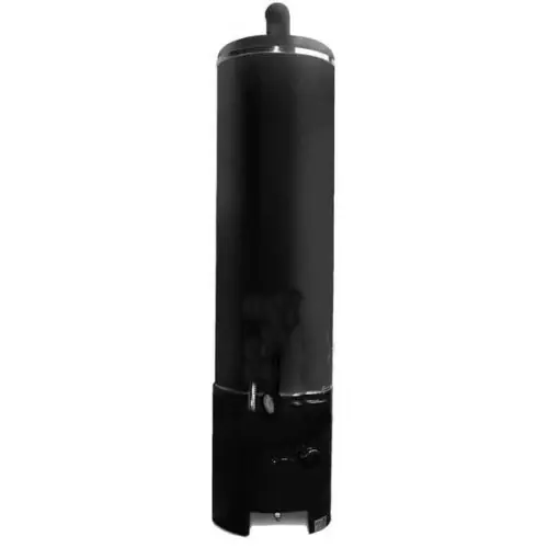 Bojler na drewno 100L /7kW RUSTIKAL 152x38x38 cm bez baterii, ZW100 czarny Wittigsthal Promocja