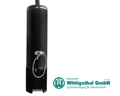 Bojler na drewno 100L /7kW RUSTIKAL 152x38x38 cm z baterią, ZW100 czarny Wittigsthal Zamów dziś