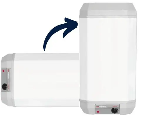 Elektryczny podgrzewacz 100 L 99x48 cm pion/poziom, NIBE VIKING SMART sterownik samouczący Taniej