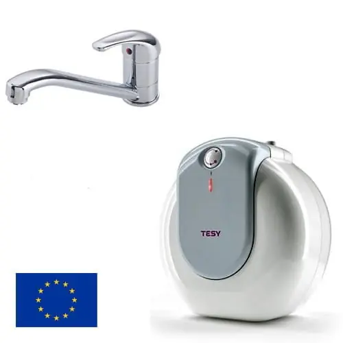 Elektryczny podgrzewacz wody pod zlew, bojler, 10L 1500 W +bateria zlewozmywakowa Ostatnia szansa
