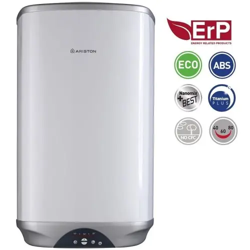 Cena promocyjna Podgrzewacz wody 80L / 775x476x489 mm, zbiornik kwadratowy z funkcją Eco 1,8 kW, ARISTON Shape Eco Evo 80 EU