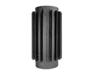 Ostatnia szansa Radiator stalowy do kominka fi 130 mm 50 cm stal 2 mm