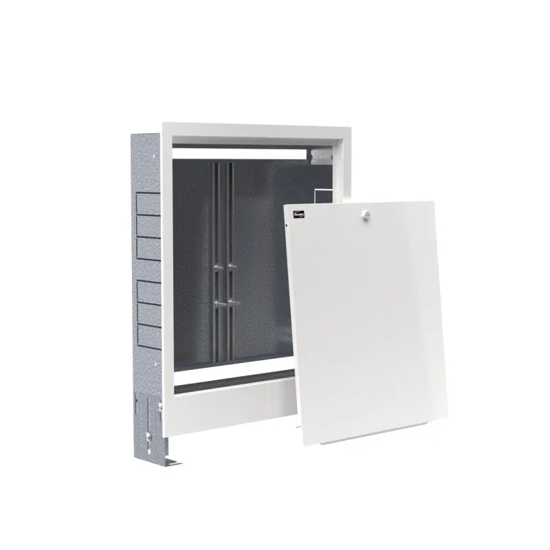 Szafka podtynkowa rozdzielacza 7-8 obwody Skrzynka rozdzielacza 565x665x175 mm Niska cena