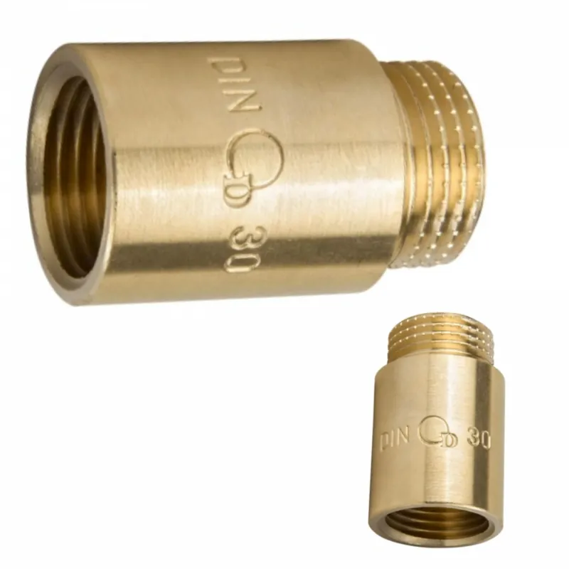 Bezpieczne zakupy Przedłużka Mosiężna 1/2" 2,5 cm