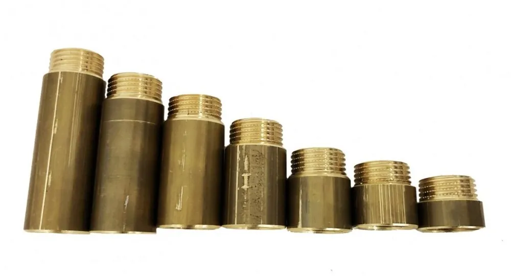 Przedłużka mosiężna 3/4" 40 mm 25 bar wzmocniona Dostępne od ręki