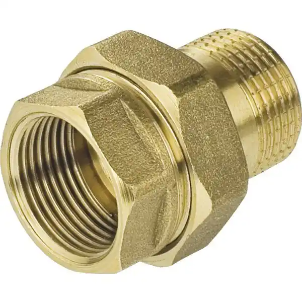 Śrubunek mosiężny 5/4" SOLIDNY z oringiem Taniej