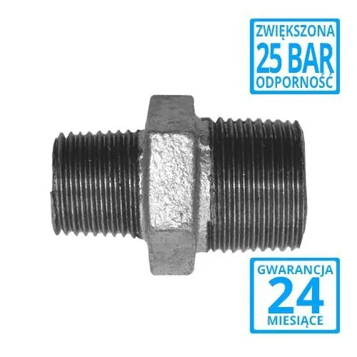 Kup online Nypel redukcyjny ocynkowany 6/4x3/4 żeliwny